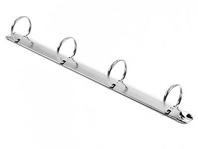 4 rings binder mechanism, 290mm total length