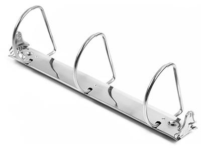 Ring Binder Mechanism with High Booster, Inclined D-Shape